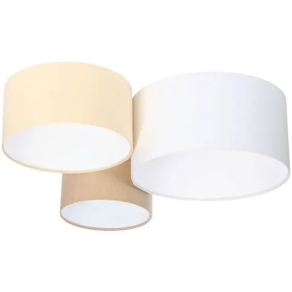 Plafonnier Tissu Beige