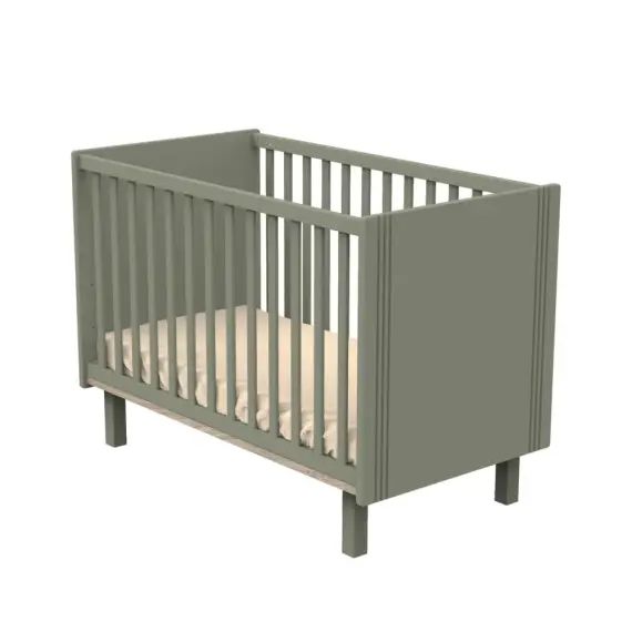 Lit bébé 60x87cm vert kaki