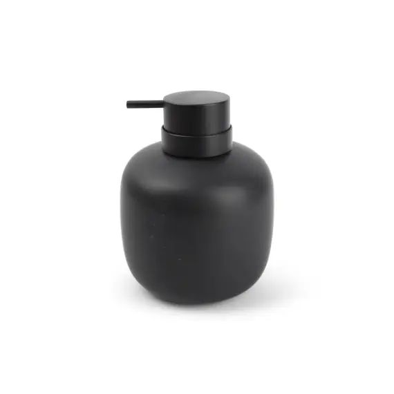Distributeur de savon en porcelain noir 100cl