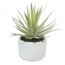 Yucca artificiel en pot H 8 cm