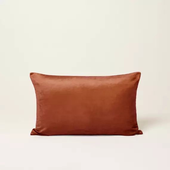 Housse de coussin CASTIGLIONE noisette et taupe – ORANGE