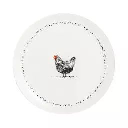 Assiettes plates D26cm – Lot de 6