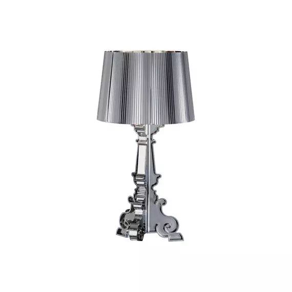 Lampe de table en Plastique, ABS chromé – Couleur Gris – 44 x 43 x 70 cm – Designer Ferruccio Laviani
