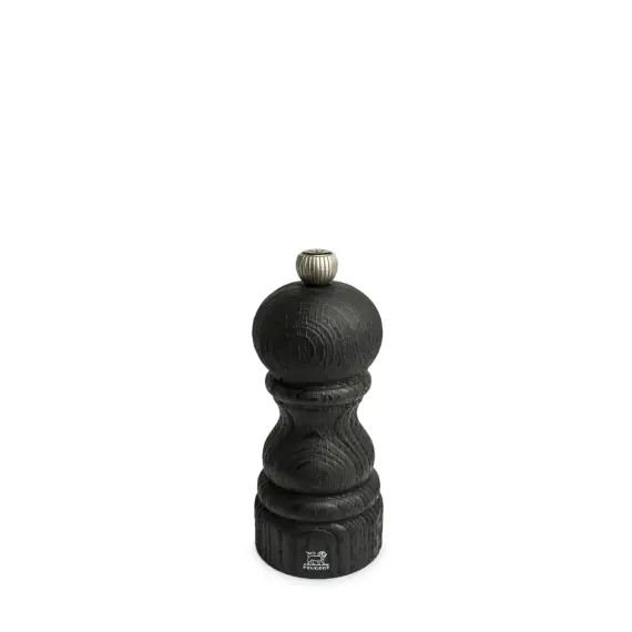 Moulin à poivre upcyclé et poivre fair trade noir 12cm