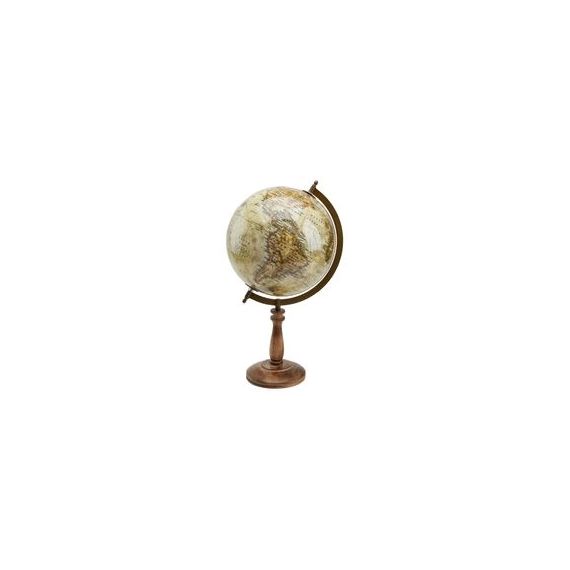 Globe H.47 cm TRAVEL Beige