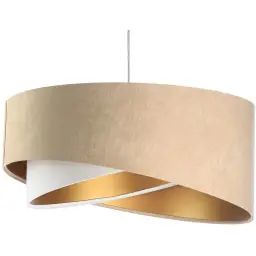 Suspension Tissu Beige 50x50x23 cm