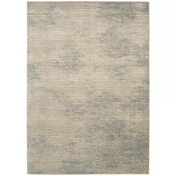 Tapis design et moderne en viscose gris 105×165