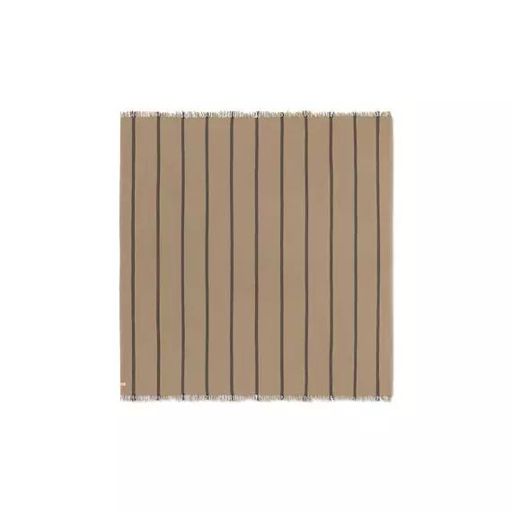 Couverture de pique-nique Yard en Tissu, Coton biologique – Couleur Beige – 22.89 x 22.89 x 22.89 cm