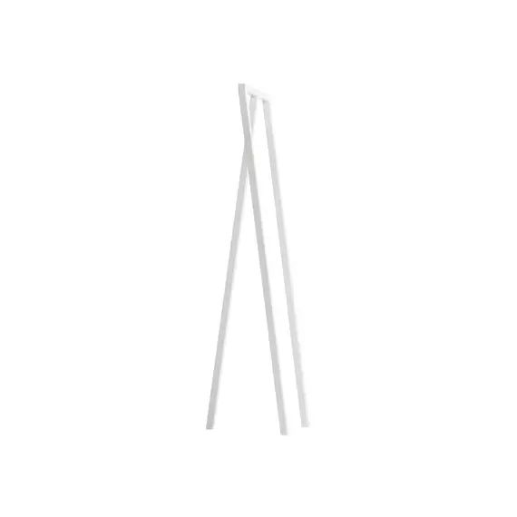 Portant Loop en Métal, Acier laqué – Couleur Blanc – 45 x 49 x 150 cm – Designer Leif Jorgensen