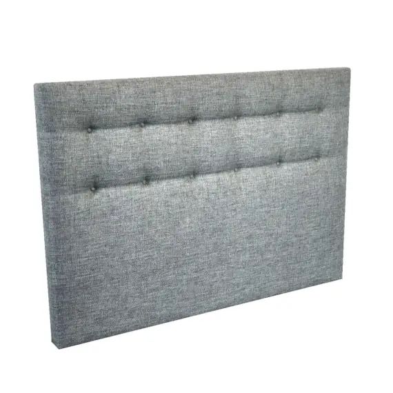 Tete de lit capitonnée – Gris souris, – 160 x 115 cm