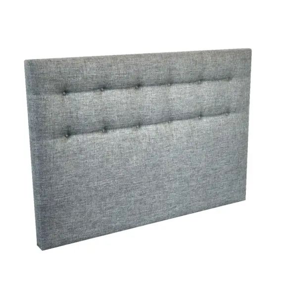 Tete de lit capitonnée – Gris souris, – 160 x 115 cm