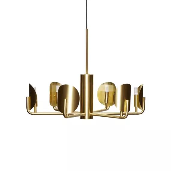 Lustre en fer laiton