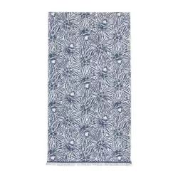 Serviette de bain en jacquard de coton a motif 55 x 100 cm