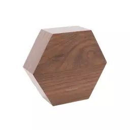 Réveil Hexagon en bois – Karlsson