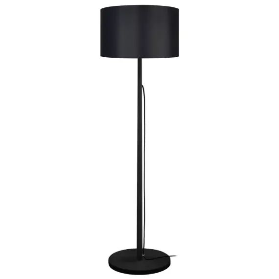Lampadaire bois noir