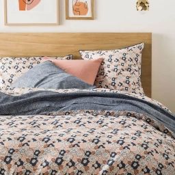 Housse de couette en coton rose Lingerie 140×200