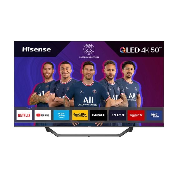 Téléviseur 126 Cm Uhd 4k Qled Hisense 50a7gq Mr Scandinave 4668