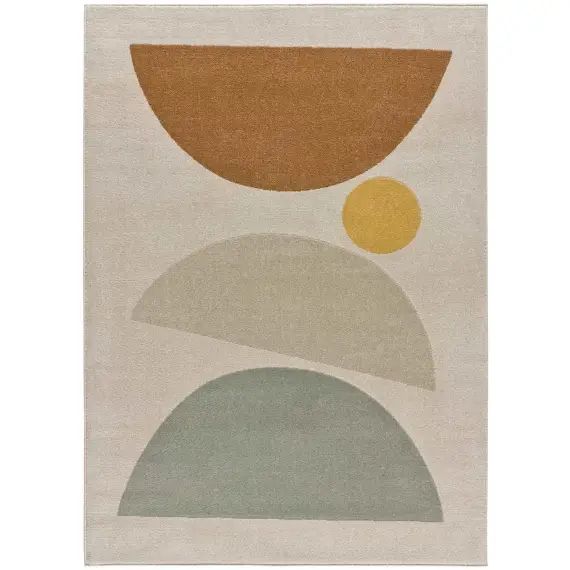 Tapis de style scandinave multicolore, 120X170 cm