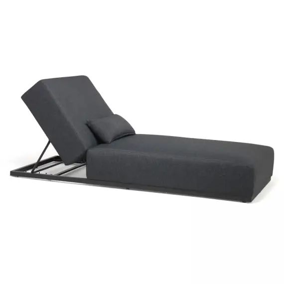 Bain de soleil avec coussin inclinable 5 positions