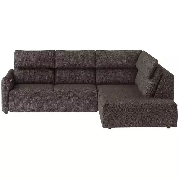 Canapé d&rsquo;angle relax électrique 4 places MANGO coloris vert