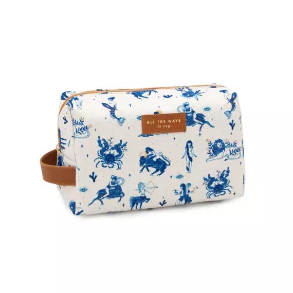 Trousse de toilette motif Astrologie