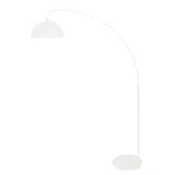 Lampadaire métal blanc