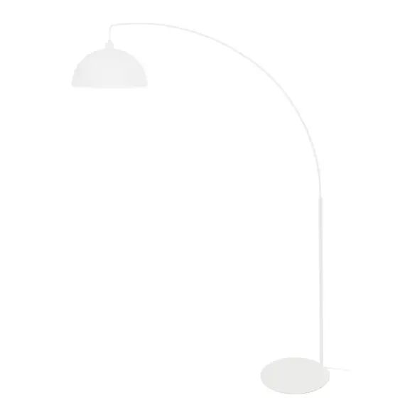 Lampadaire métal blanc