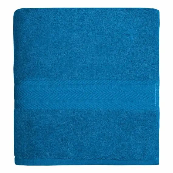 Drap de bain uni 550gr/m²  Ocean 100×150