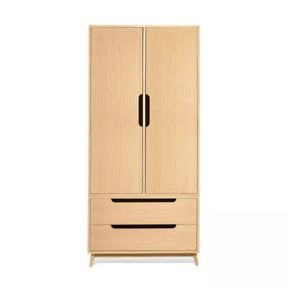 Armoire parisienne en chene naturel