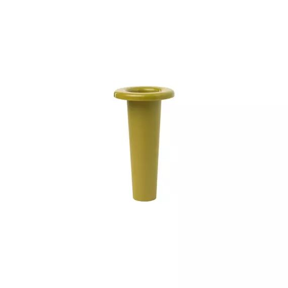 Vase Bouquet en Plastique, ABS – Couleur Vert – 8.2 x 8.2 x 15 cm – Designer Brogliato Traverso