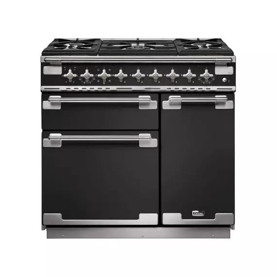 Piano de cuisson Mixte FALCON ELS90DFCB 90cm Charbon Mat