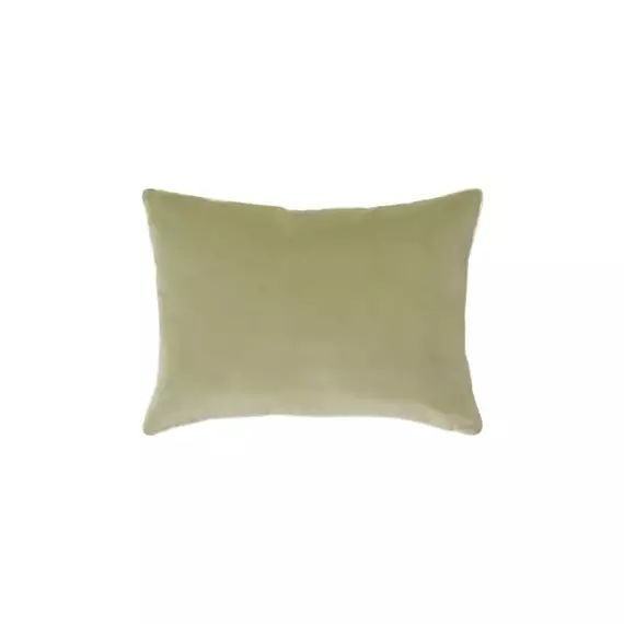 Coussin Coussins en Tissu, Plumes – Couleur Vert – 36.34 x 36.34 x 36.34 cm – Designer Sarah Lavoine