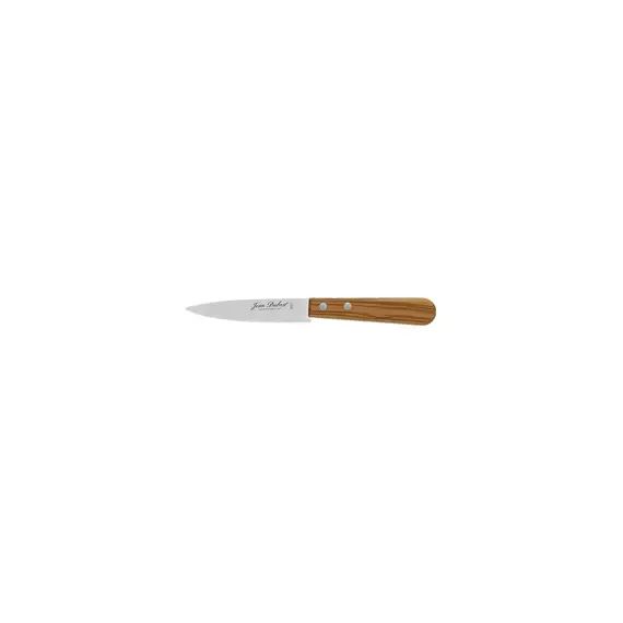 Couteau Jean Dubost Couteau d’office (lame lisse), manche en bois d’olivier verni
