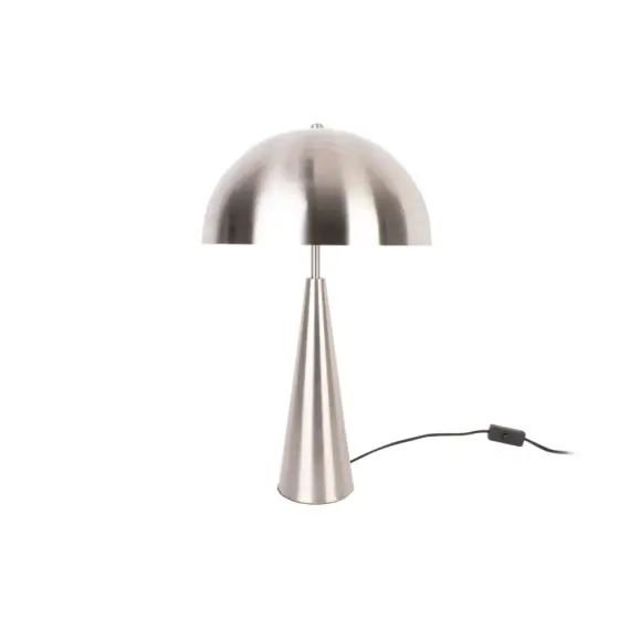 Lampe de table sublime métal argenté