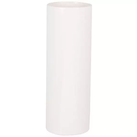 Vase en dolomite blanche H33