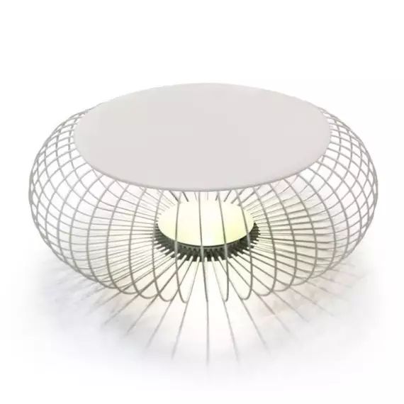 MERIDIANO-Lampe de sol/Table LED d’extérieur Ø92cm