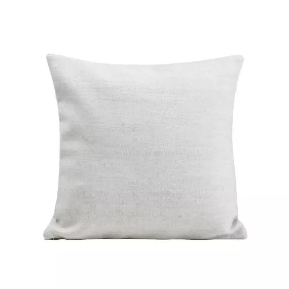 Housse de coussin 50×50 cm Ivoire grisé