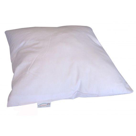Coussin de garnissage coton/polyester polyester blanc 40×40
