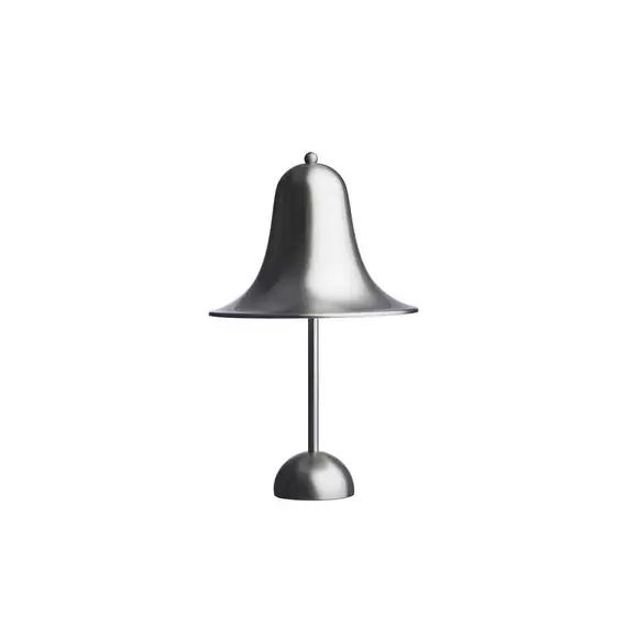 Lampe de table Pantop en Métal – Couleur Argent – 250 x 34.34 x 38 cm – Designer Verner Panton