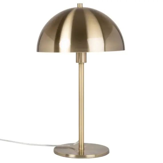 Lampe en métal doré