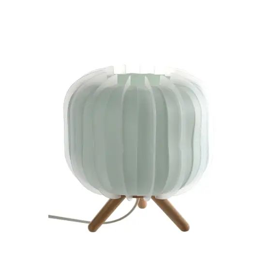 Lampe en polypropylène vert h.20 cm