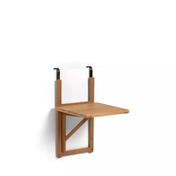 Amarilis – Table à manger pliante pour balcon en bois 40x40cm