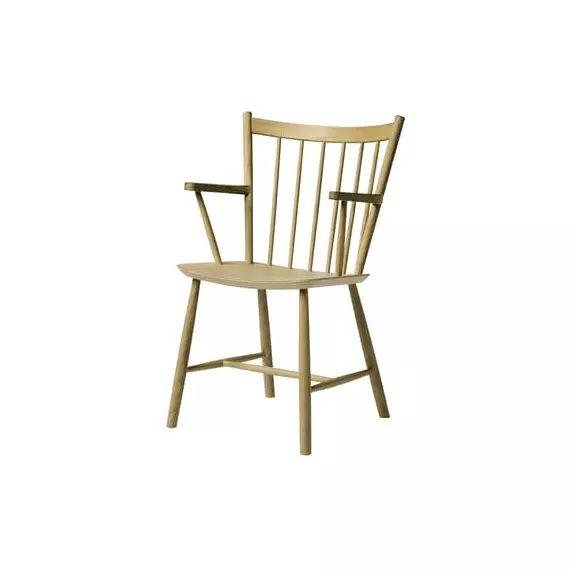 Fauteuil FDB Collection en Bois, Chêne verni mat – Couleur Bois naturel – 57.5 x 71.14 x 87 cm – Designer Poul M. Volther