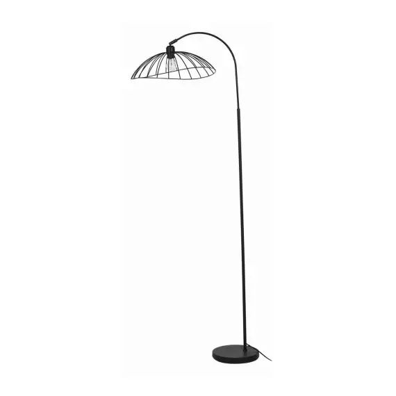 Lampadaire design en métal noir 172 cm