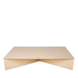 Broek – Table basse rectangulaire en métal 110×70 cm