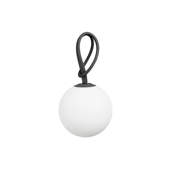 Lampe extérieur sans fil rechargeable Bolleke en Plastique, Polyéthylène – Couleur Gris – 100 x 30 x 30 cm – Designer Nathalie Schellekens