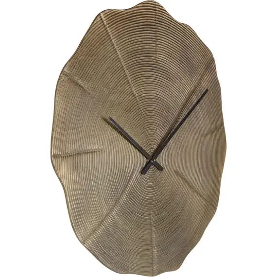 Horloge murale Aluminium Or