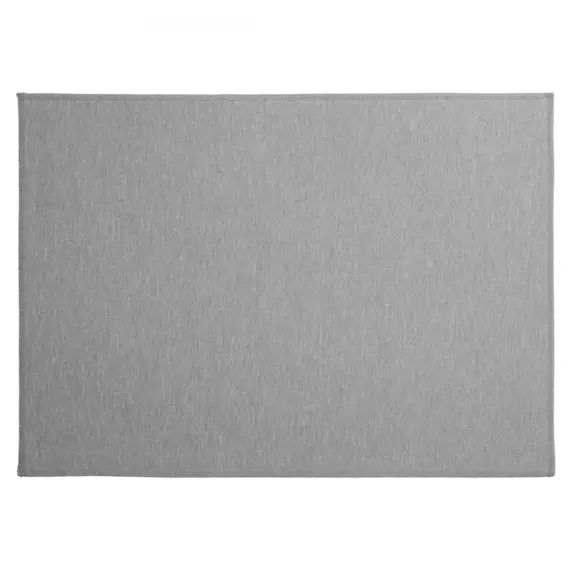 Set de table en tissu polyester gris clair