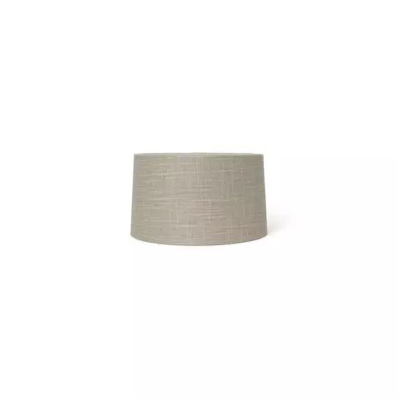 Abat-jour Lampe à composer en Tissu, Acier – Couleur Gris – 34.09 x 34.09 x 18.5 cm