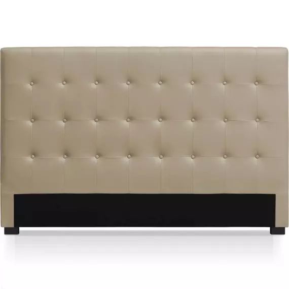 Tête de lit luxor 180cm taupe